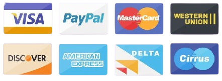 Accepted Payment Methods